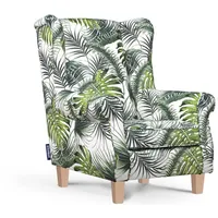 Konsimo Ohrensessel Miles Webstoff 82 x 105 x 97