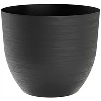 Teraplast Pflanzgefäße OVER Black schwarz rund 38 cm -