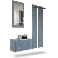 Vladon Kioto Garderobenset 170 x 35 x 200 cm