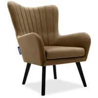 Konsimo Ohrensessel Gadi Velours 76 x 100 x 78