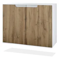 Vladon Kommode Sylt V3 (Moderner Küchenschrank, mit 2 großen