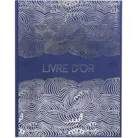 Exacompta Gästebuch Japan 27x22 cm 100 Seiten, Blau 22x27