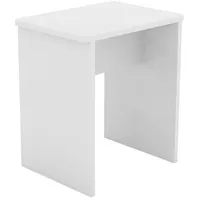 VCM Hocker, Weiß, rechteckig, 40x45x30 cm - BHT 40x45x30