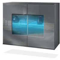 Vladon Kommode Grömitz V3 (Moderner Küchenschrank, mit 2 großen