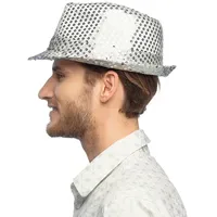 Boland Pailletten Hut Unisex Einheitsgröße