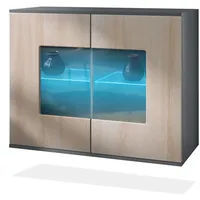 Vladon Kommode Grömitz V3 (Moderner Küchenschrank, mit 2 großen