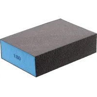 Pferd tools Wasserfester Schleifschwamm 69x98x26 mm A180 vierseitig für