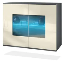 Vladon Kommode Grömitz V3 (Moderner Küchenschrank, mit 2 großen