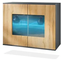 Vladon Kommode Grömitz V3 (Moderner Küchenschrank, mit 2 großen