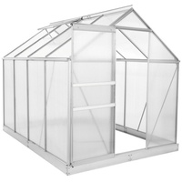 Zelsius Gewächshaus Alu HKP 6 mm 4,75 m² inkl.