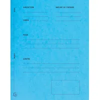 Exacompta 5x 25er Packung Mappe Pour/contre 25x32cm - Türkis