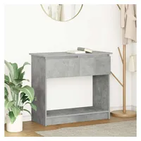 VidaXL Konsolentisch mit Schubladen Betongrau 85,5x38,5x74,5 cm