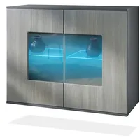 Vladon Kommode Grömitz V3 (Moderner Küchenschrank, mit 2 großen