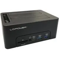 LC-POWER LC-DOCK-C-MULTI-HUB USB3.2 Dockingn Station 2,5/3,5 retail (USB-C, 2