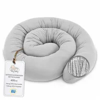 Totsy Baby Seitenschläferkissen Musselin Bettschlange Body Pillow 400 cm