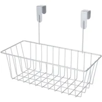 Storagesolutions Organizer zum Aufhängen, aus Metall, für Küchenschränke, grau,