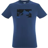 Millet Wanaka Fast Kurzarm-t-shirt - Dark Denim - L