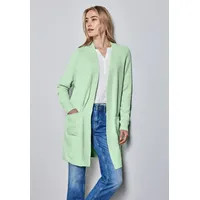 STREET ONE 'Langer Cardigan' Grün 40