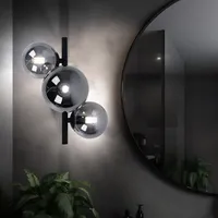 GLOBO Deckenleuchte mit Glas Strahler Kugel Deckenlampen Glaskugeln Esstisch,