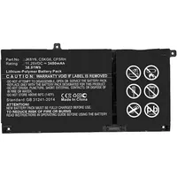 CoreParts CF5RH-CP 3.450 mAh), Notebook Akku