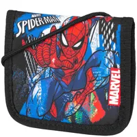 McNeill Brustbeutel MARVEL SPIDERMAN, Münzfach, Fahrkartenfach - Schwarz