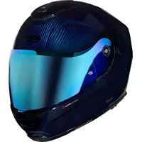 Nolan X-903 Ultra Carbon Liquido 328, Integralhelm - Dunkelblau