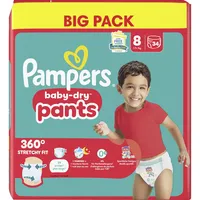 Pampers Baby-Dry Pants Gr. 8 (17+ kg) 34 St.