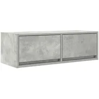 VidaXL TV-Schrank Betongrau 80x31x25,5 cm Holzwerkstoff