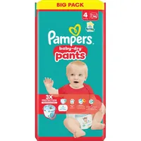 Pampers Pampers® Windeln baby-dryTM BIG PACK Größe Gr.4 (9-15