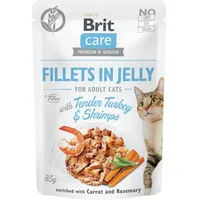 Brit Care Fillets in Jelly 85 Gramm Katzennassfutter 24