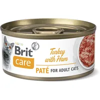 Brit Care Cat Turkey Pate with Ham Indiger Schinken