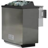 Karibu 4,5 kW Bio-Kombiofen anthrazit für externe Steuerung 4,5