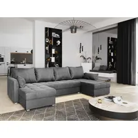 Masseno Ecksofa NAKO M mit Schlaffunktion U-Form, Sofa mit