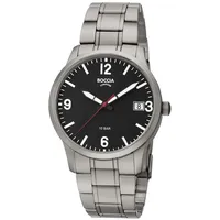 Boccia Titanium Boccia 3650-03 Herrenuhr Titanium 40mm 10ATM
