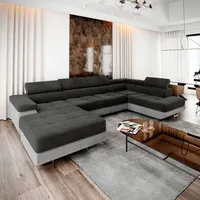 Masseno Ecksofa CASONE mit Schlaffunktion U-Form, Sofa mit Bettkasten,