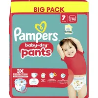 Pampers Pampers® Windeln baby-dryTM BIG PACK Größe Gr.7 (15+