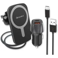 Fontastic SET - Magnet Halterung + KFZ-Ladeadapter 20W PD