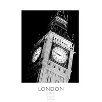 Casares Fine Art Edition London Kalender schwarz-weiss 2026 29x21cm