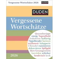Harenberg Duden Vergessene Wortschätze Tagesabreißkalender 2027