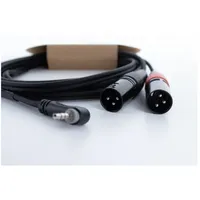 Cordial EY 3 WRMM XLR Y-Adapter [1x Klinkenstecker 3.5