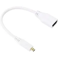 Raspberry HDMI-Adapter 1x HDMI-Stecker D Micro - 1x HDMI-Buchse