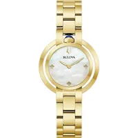 BULOVA Rubaiyat Quarz Edelstahl 30,0 mm 97L181