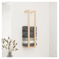 VidaXL Handtuchhalter 23x18x90 cm Massivholz Kiefer