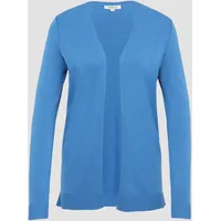 S.Oliver - Cardigan aus Viskose-Baumwollmix, Damen, blau, 42
