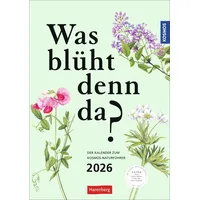 Harenberg KOSMOS Was blüht denn da? Wochenplaner 2026 -