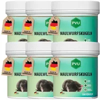 Pvu Vergrämungsmittel Maulwurfkugeln, Maulwürfe vertreiben, MADE IN GERMANY, 600-St.,