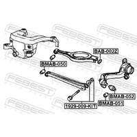 Febest Sturzkorrekturschraube 1929-009-KIT