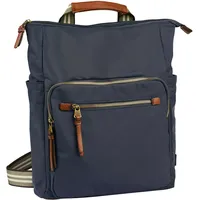 CAMEL ACTIVE Damen Rucksack aus Nylon mit Reißverschluss Blau,