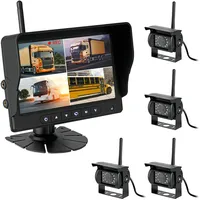 CARMATRIX AHD QUAD DVR 4 Kanal Funk Rückfahrsystem Digital