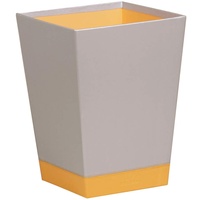 Rhodia Rhodiarama Papierkorb aus Kunstleder, 27x27x32cm - silber 318821C